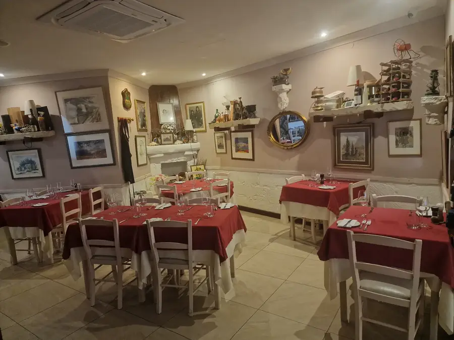 Tal-Familja dining area prepared for a celebration